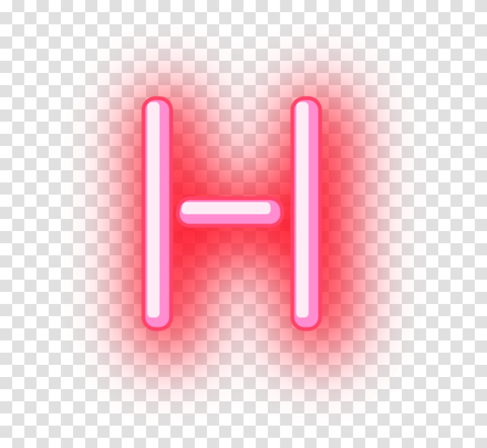 H Neon Letter Sticker By Stickers Free Neon Letters, Mailbox, Letterbox Transparent Png