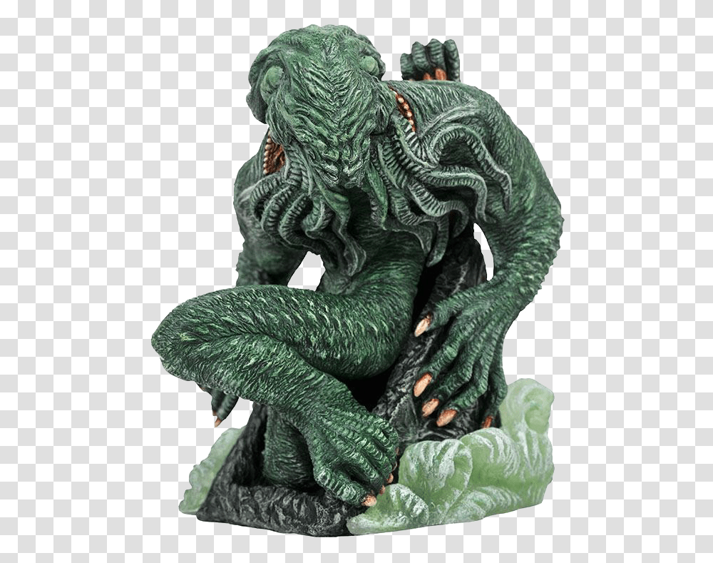 H P Lovecraft Cthulhu 10 Pvc Diorama Statue Cthulhu Figure, Dragon, Sculpture, Figurine Transparent Png