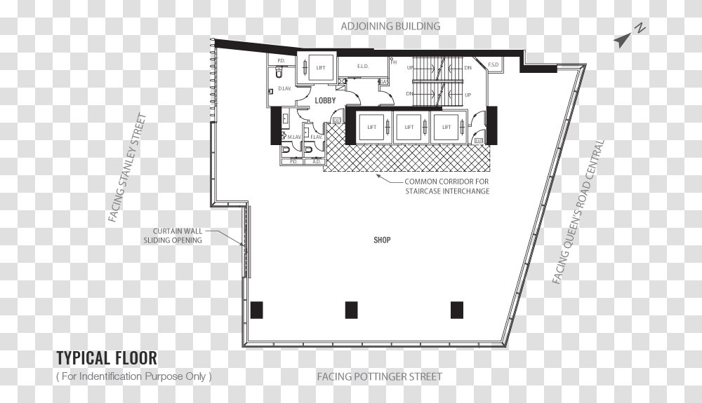 H Queens Floor Plan, Diagram, Plot Transparent Png