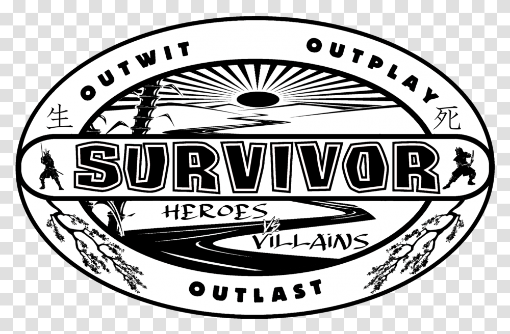 H Vs V Logo Survivor, Label, Person Transparent Png