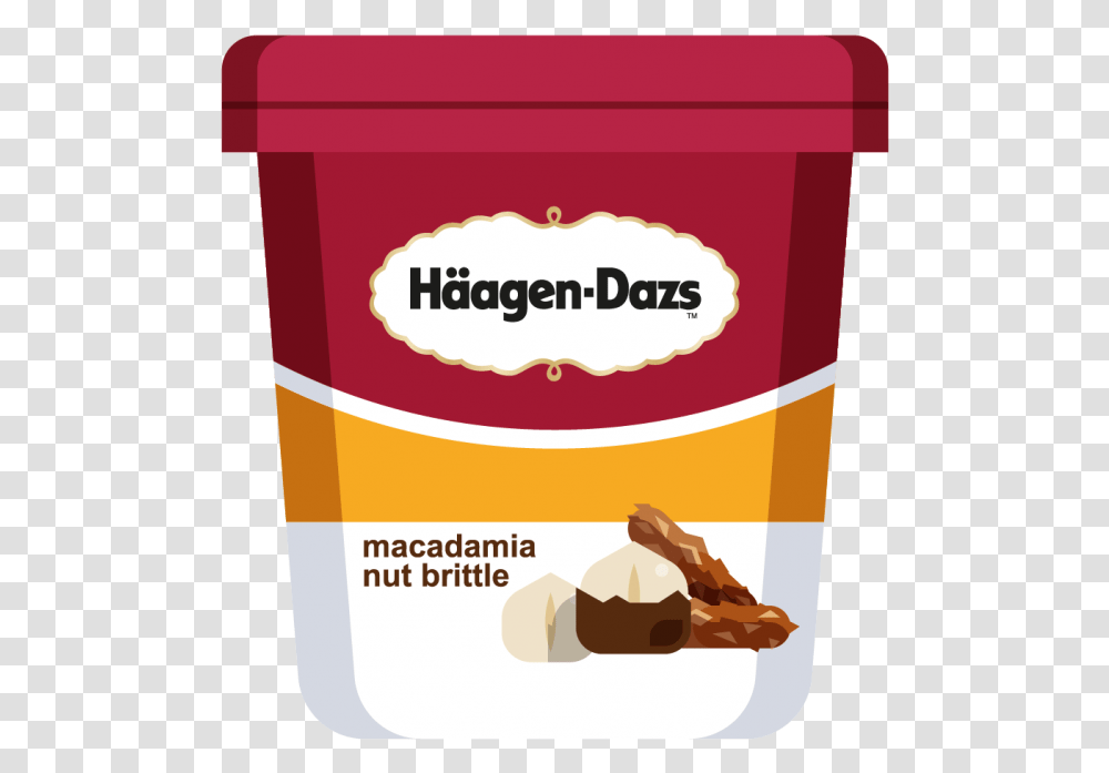 Haagen Dazs Ice Cream Pint Emoji Emoji Haagen Dazs, Food, Dessert Transparent Png