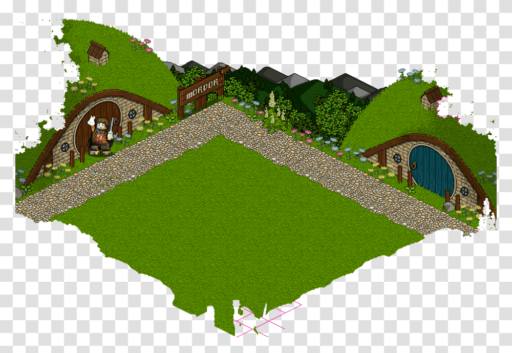 Habbo Room Ads Background, Grass, Plant, Lawn, Outdoors Transparent Png