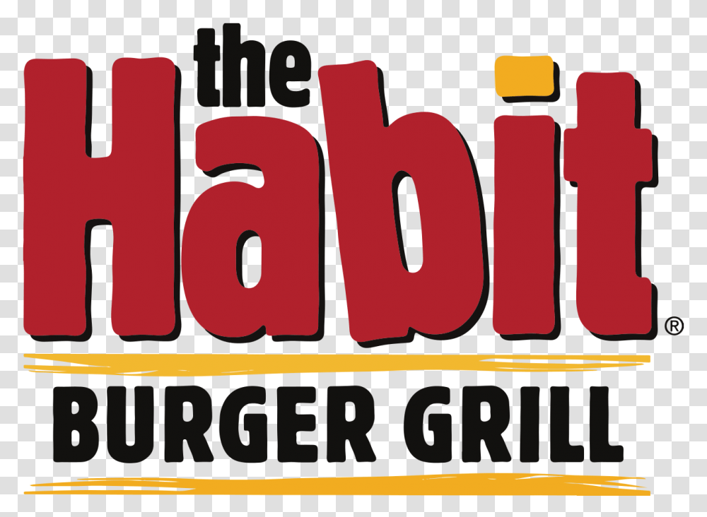 Habit Burger, Word, Alphabet, Label Transparent Png