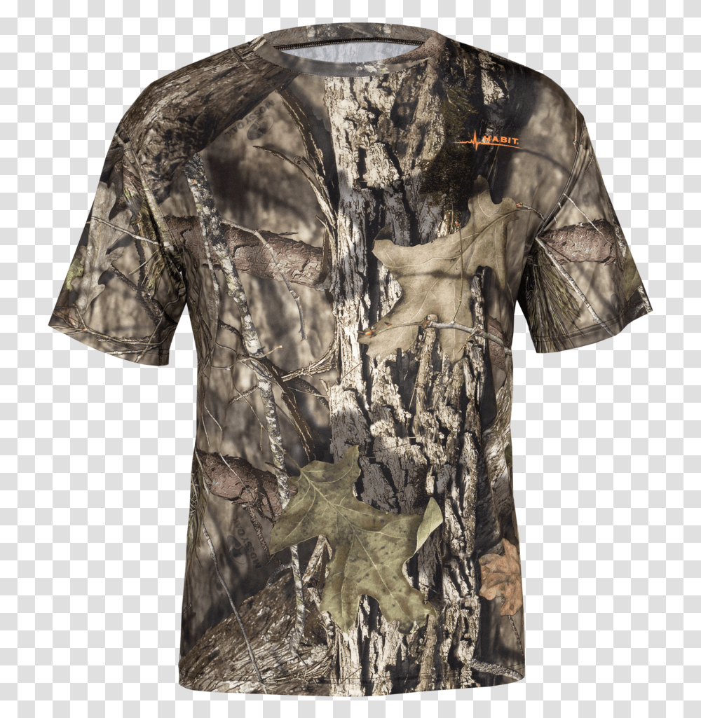 Habit Men's Pt1385 Doss Cabin Short Sleeve Camo Tee Duck Dynasty Shirt, Apparel, T-Shirt, Military Transparent Png