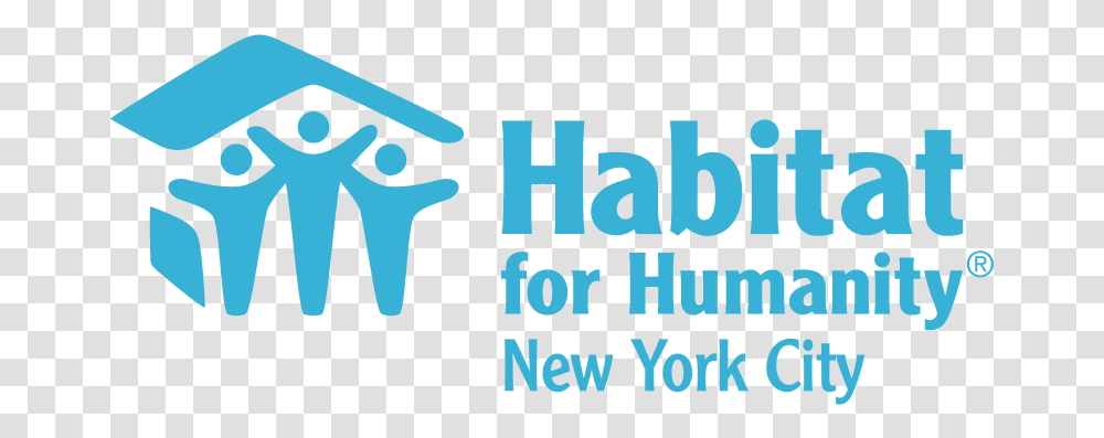 Habitat For Humanity New York City Habitat For Humanity New York City, Text, Alphabet, Logo, Symbol Transparent Png