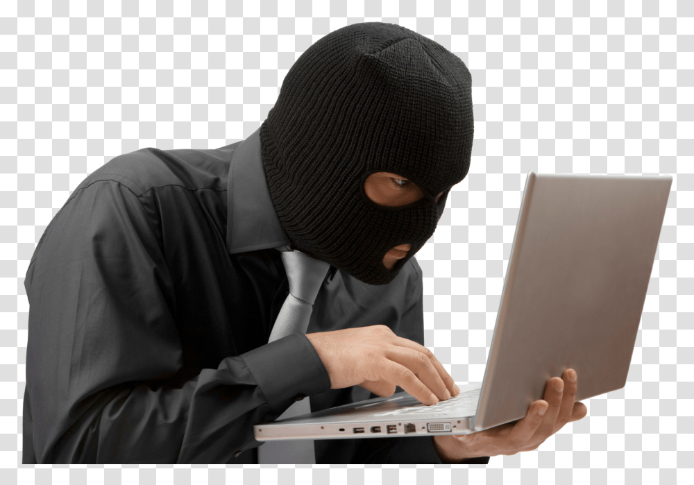 Hacker On Computer, Pc, Electronics, Laptop, Person Transparent Png