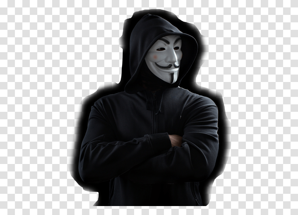 Hacker, Person, Apparel, Hood Transparent Png