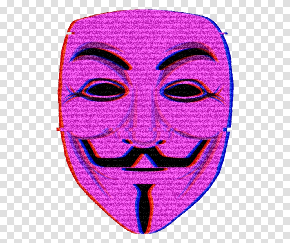 Hackerhackglitcheffect Guy Fawkes Mask, Modern Art, Person, Human Transparent Png
