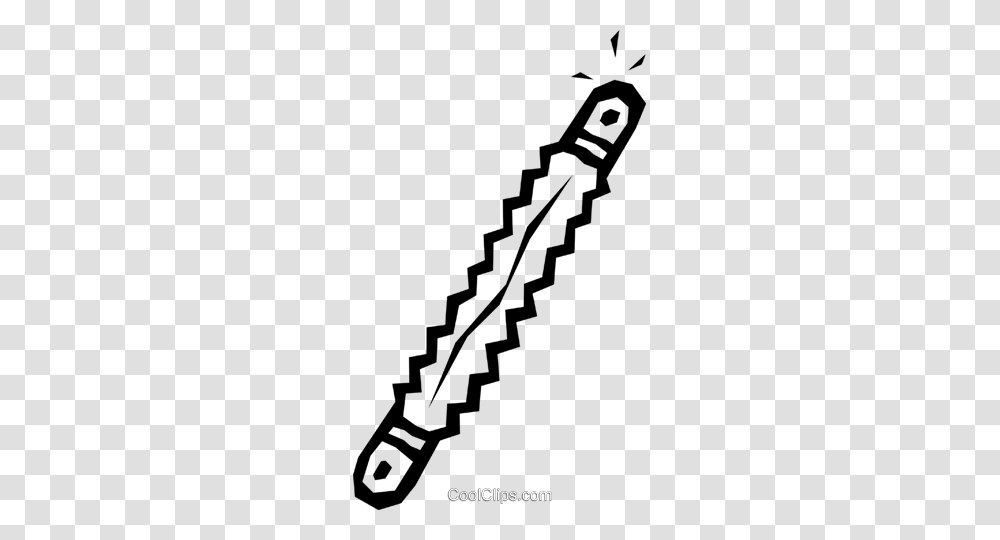 Hacksaw Blade Royalty Free Vector Clip Art Illustration, Key, Cross, Weapon Transparent Png