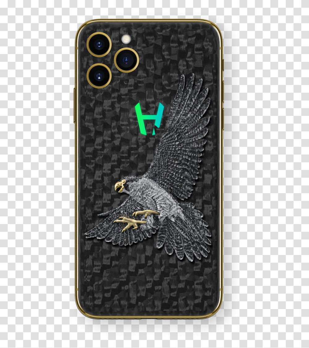 Hadoro Iphone 11 Pro Hunting Falcon Yellow Gold Hadoro Iphone 11 Pro, Animal, Bird, Eagle, Art Transparent Png