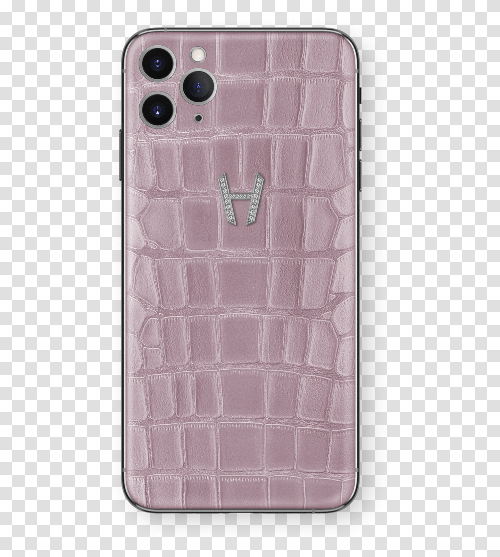 Hadoro Iphone 11 Pro Max Signature Alligator White Gold Diamonds Pink Smartphone, Mobile Phone, Electronics, Cell Phone, Text Transparent Png