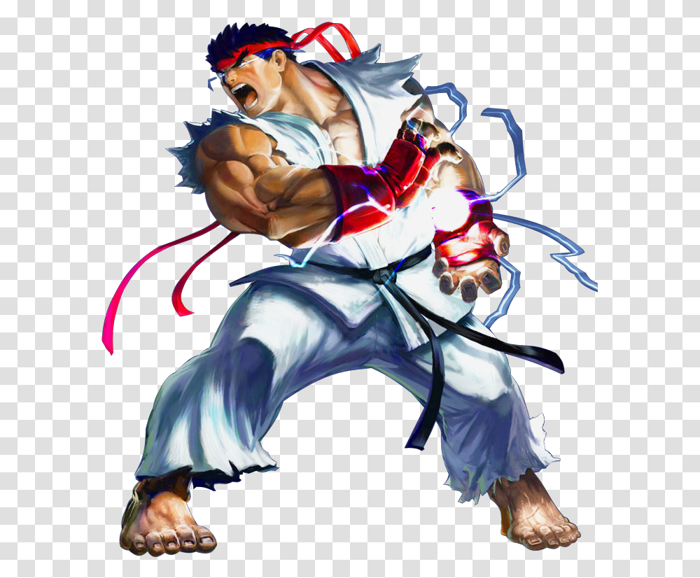 Hadouken Ryu Street Fighter, Person, Hand, Ninja, People Transparent Png