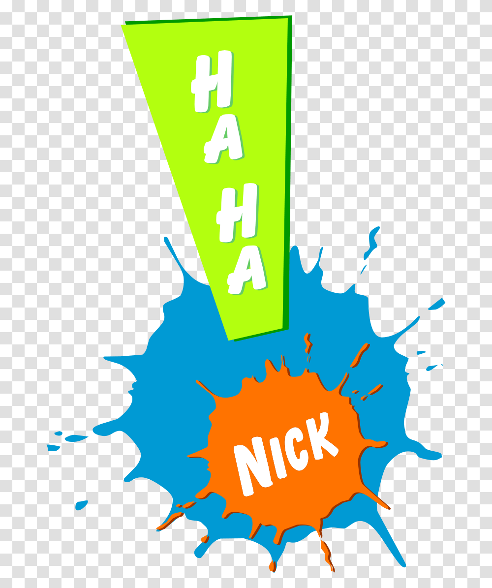 Haha Nick Nickelodeon, Poster, Advertisement, Graphics, Art Transparent Png