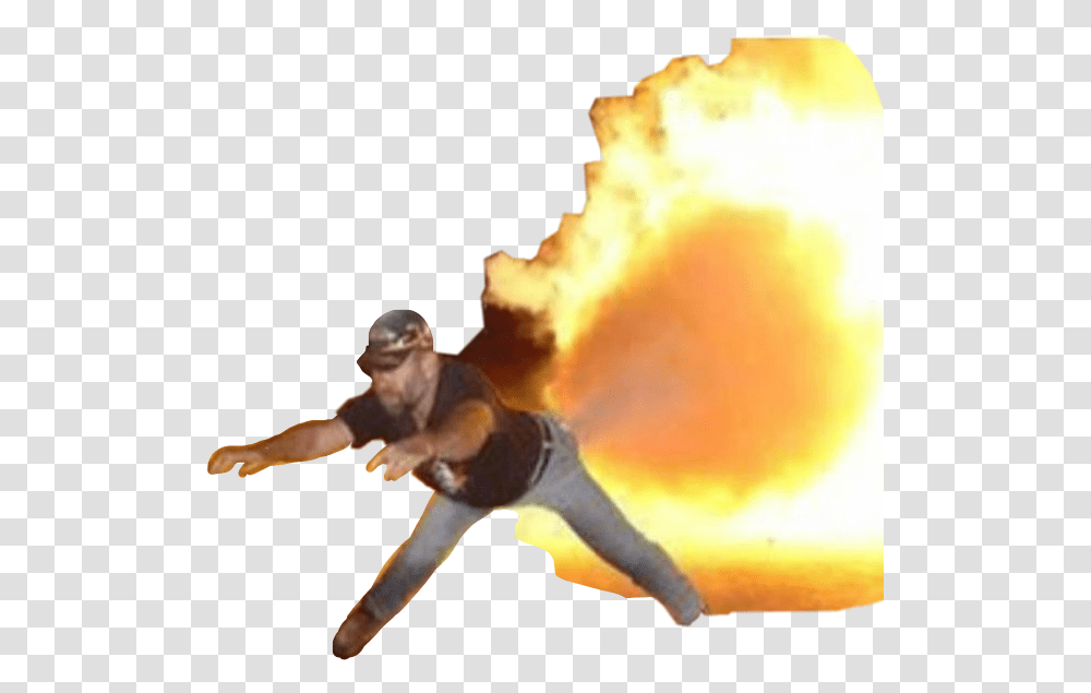 Haha Photoshop Fire Man Funny Freetoedit Funny For Picsart, Person, Bonfire, Flame, Flare Transparent Png