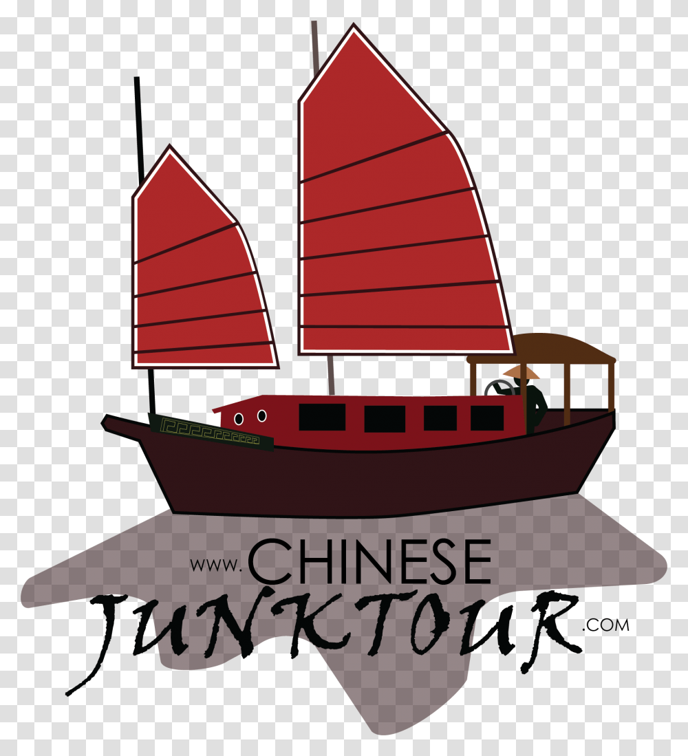 Hai Long Story Chinese Junk Tour, Boat, Vehicle, Transportation, Watercraft Transparent Png