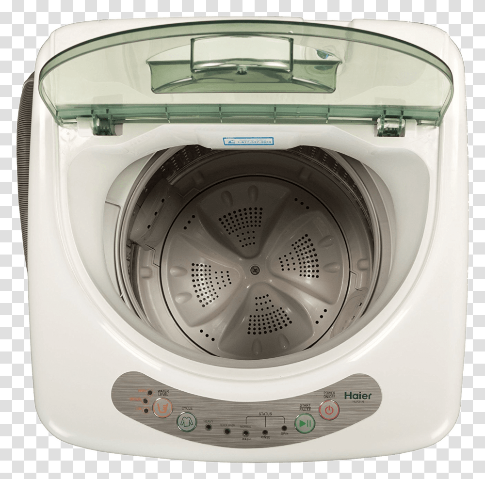 Haier Portable Washing Machine Apartment Portable Washing Machine, Appliance, Dryer Transparent Png