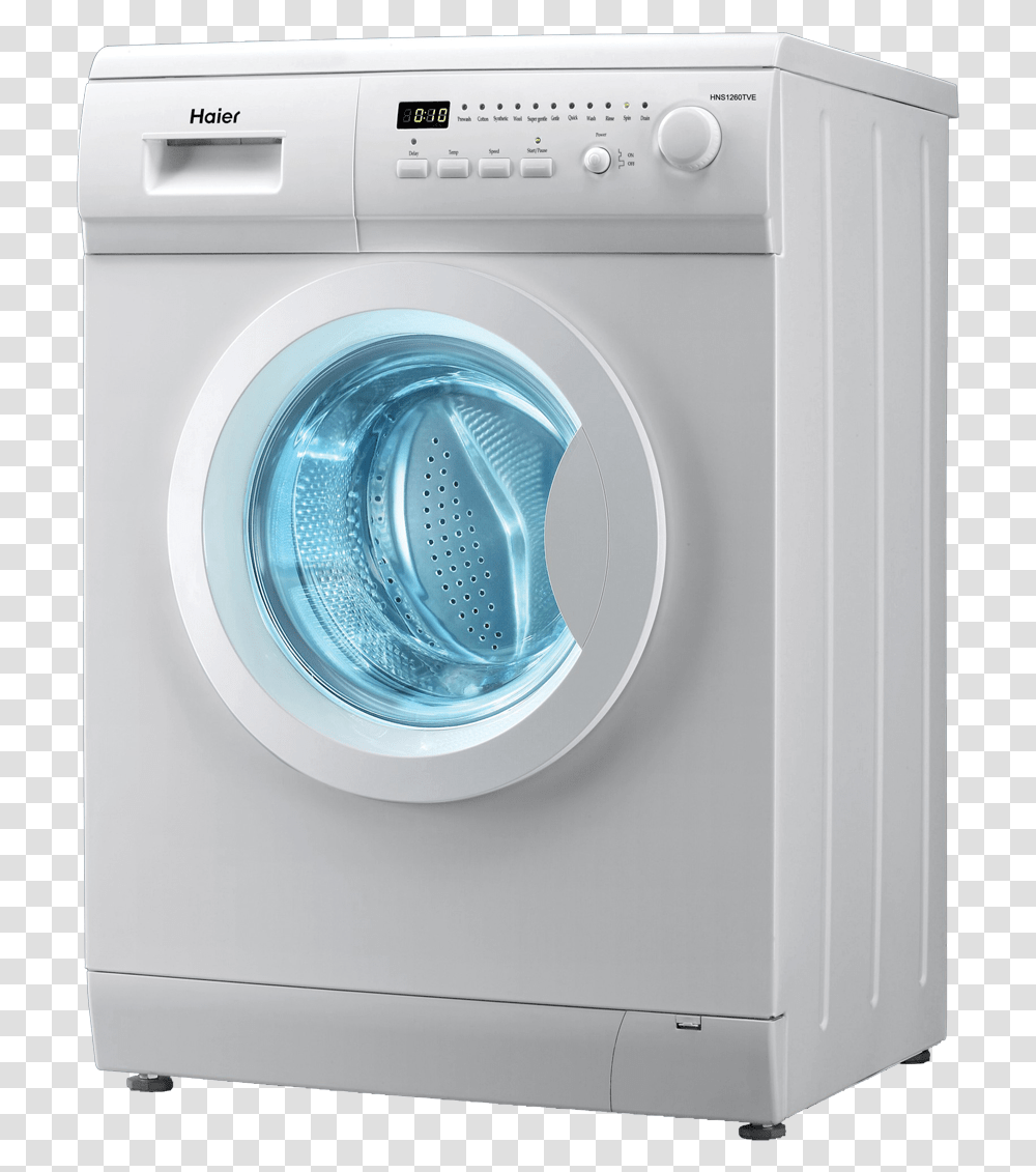 Haier Washing Machine, Dryer, Appliance, Washer Transparent Png