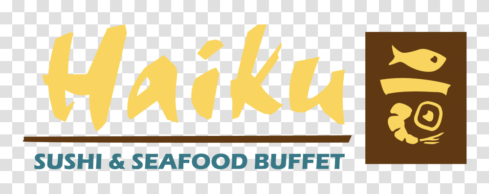Haiku Buffet Sushi Seafood Buffet, Word, Bird, Label Transparent Png