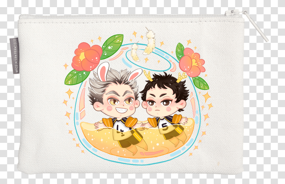 Haikyuu Cartoon, Label, Food, Greeting Card Transparent Png