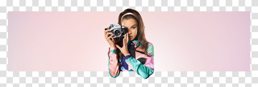 Hailee Steinfeld Girl, Person, Human, Photography, Camera Transparent Png