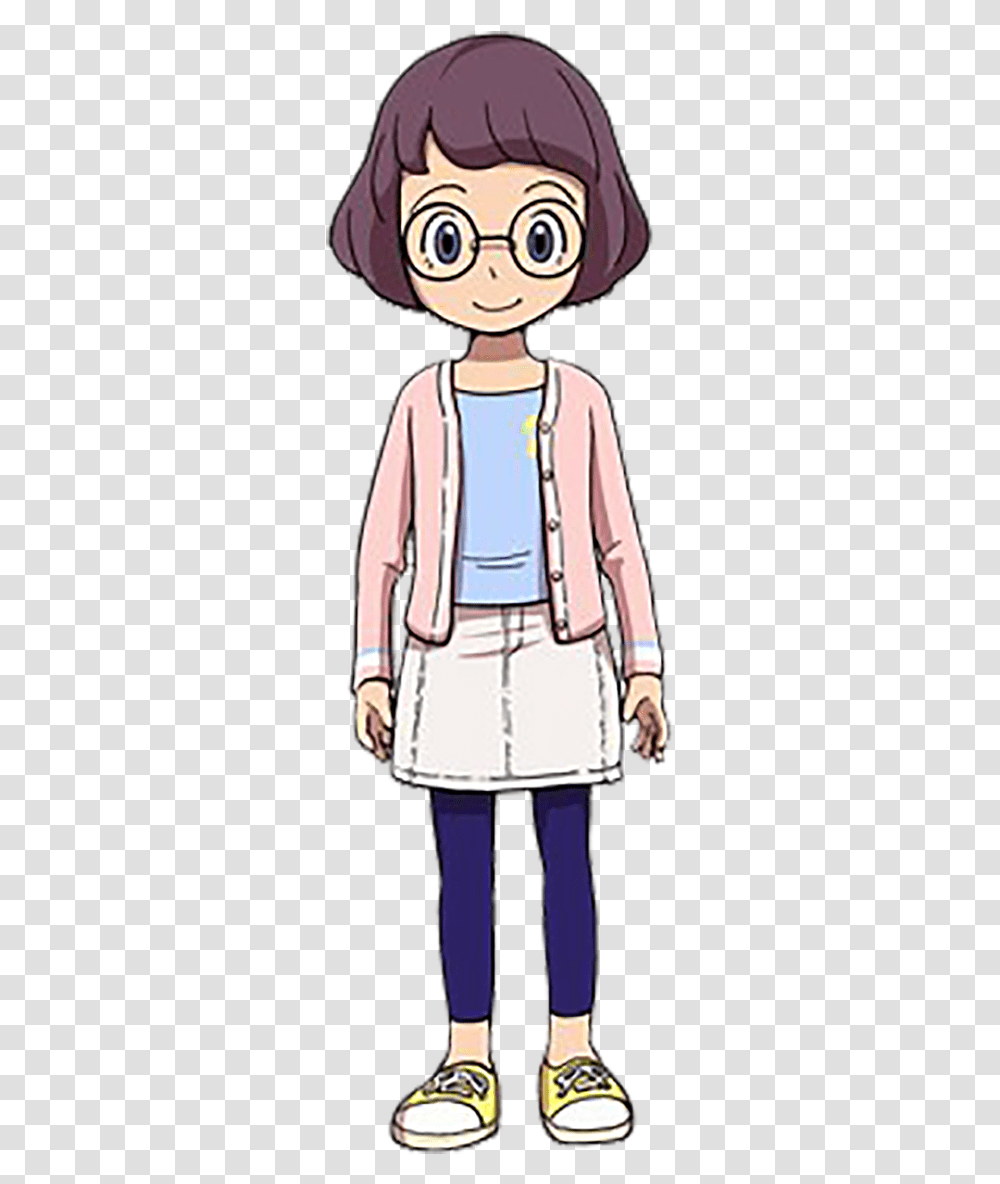Hailey Anne Yokai Watch, Person, Sleeve, Coat Transparent Png