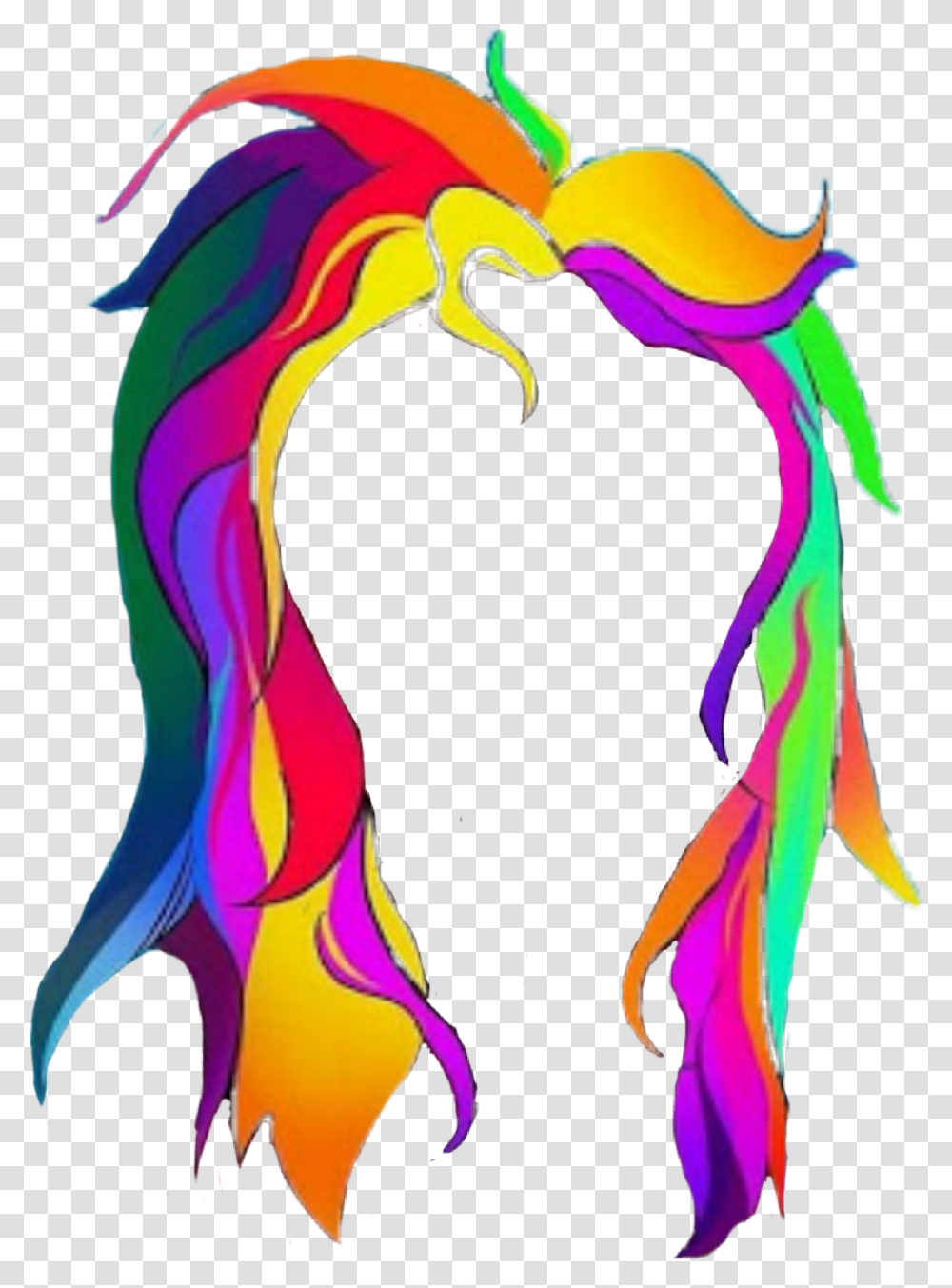 Hair 6ix9ine Hair No Background, Dye, Modern Art Transparent Png