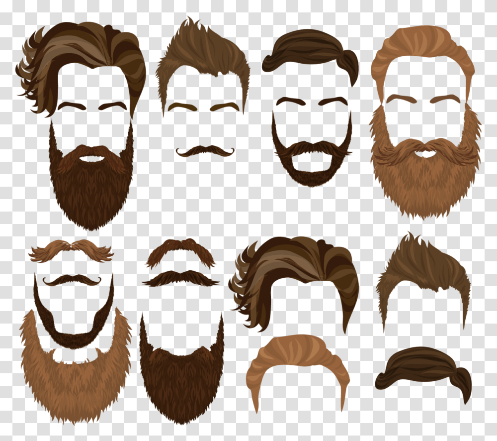 Hair And Beards - Tagged Elite- Yo Props Digital Taille De Cheveux Homme Dessin, Mustache, Face, Painting, Art Transparent Png