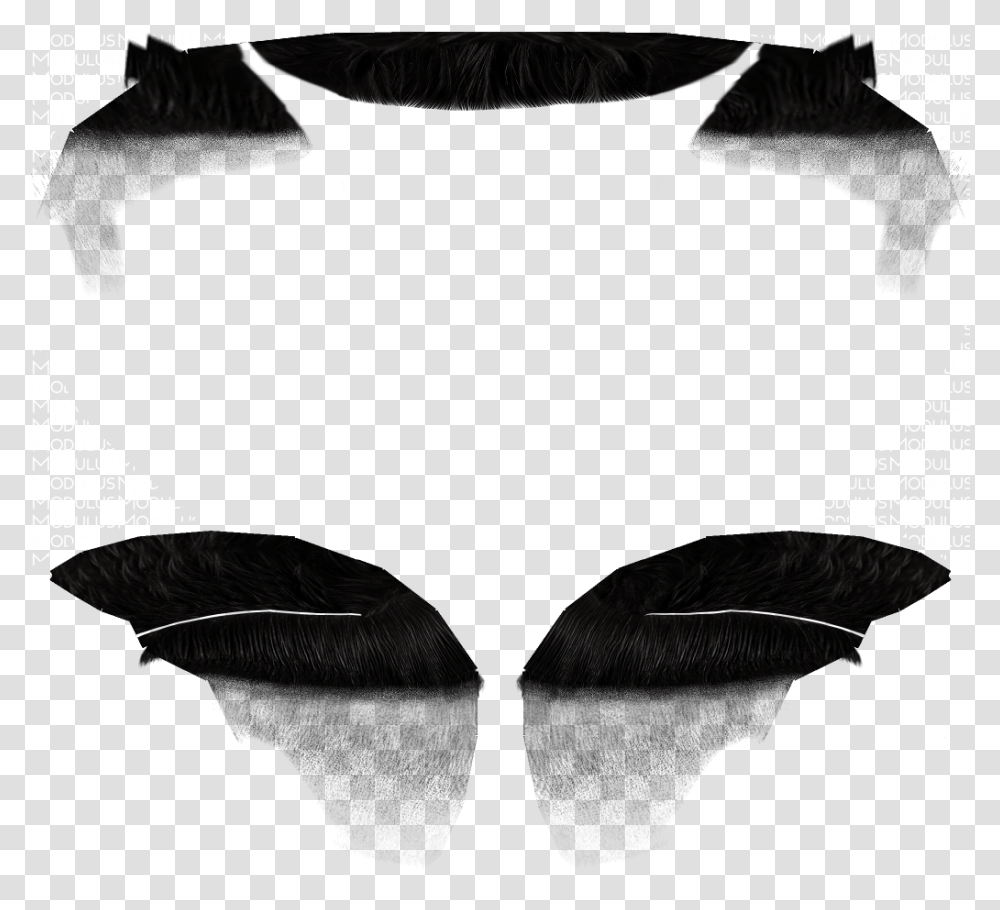 Hair Base Copybot For Second Life, Silhouette, Batman Logo, Pillow Transparent Png