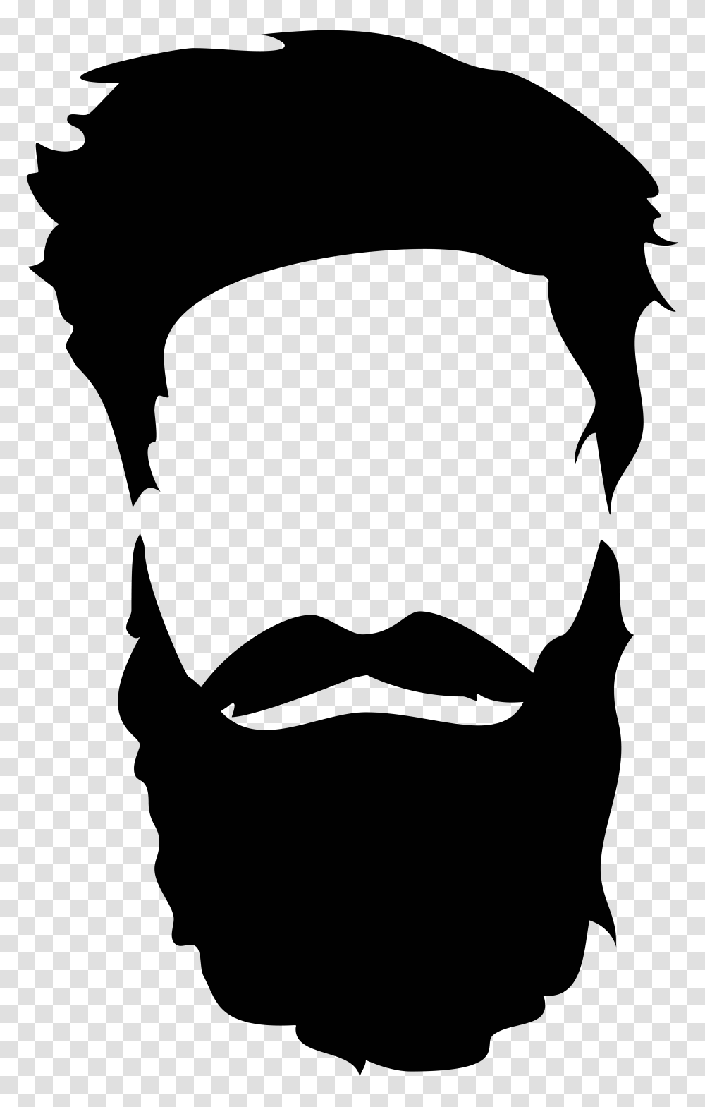 Hair Beard Mustache Clip, Cross, Sign Transparent Png