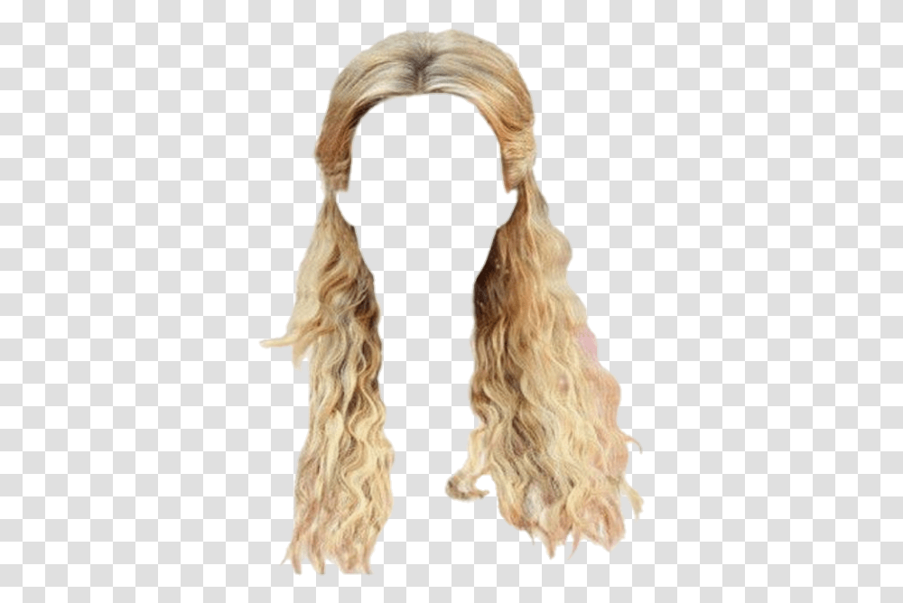 Hair Blonde Wig Wigs Tracks Weave Extensions Blonde Wig Background, Apparel, Scarf, Fur Transparent Png