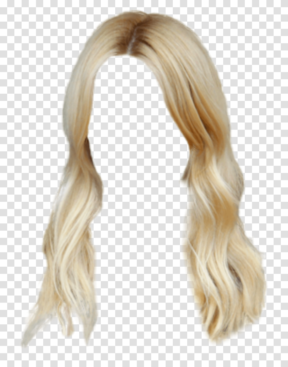 Hair Blondehair Longhair Sticker Use Idk Lace Wig, Bird, Animal, Person, Human Transparent Png