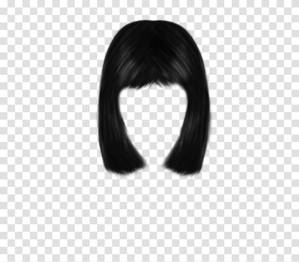 Hair Bob, Black Hair, Person, Human, Wig Transparent Png