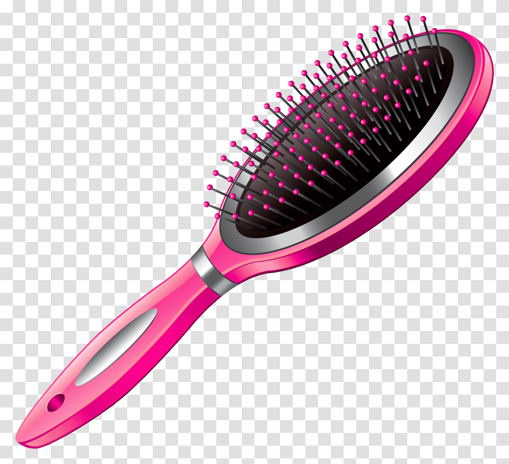 Hair Brush Clipart Hairbrush, Tool, Toothbrush, Racket Transparent Png