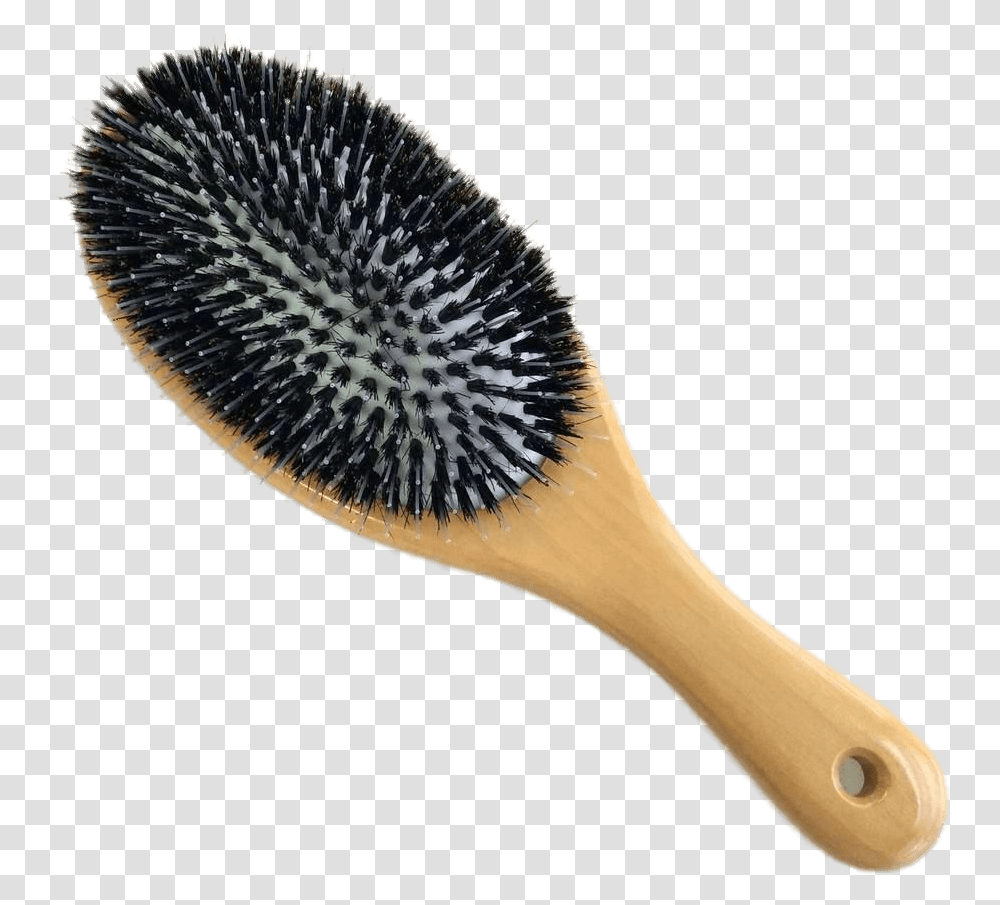 Hair Brush Wood Hair Brush, Tool, Toothbrush Transparent Png