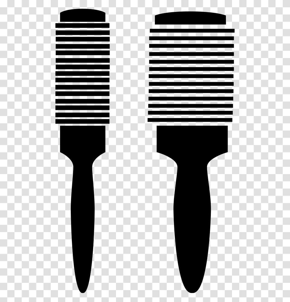 Hair Brushes, Fork, Cutlery, Axe, Tool Transparent Png