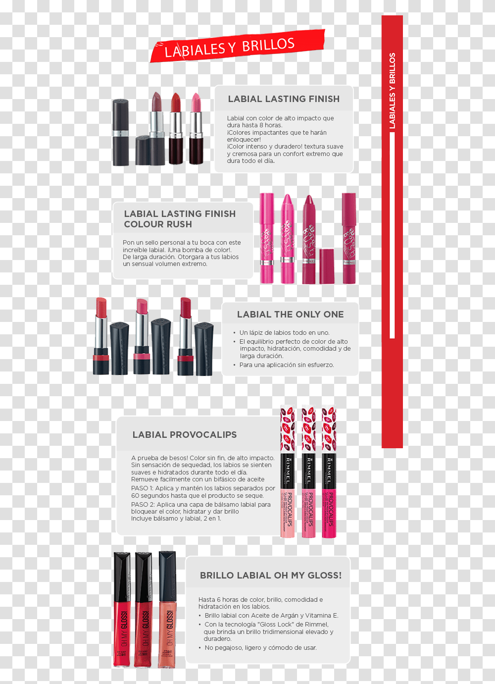 Hair Care, Lipstick, Cosmetics, Flyer, Poster Transparent Png
