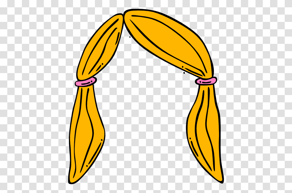 Hair Clipart Cartoon, Banana, Fruit, Plant, Food Transparent Png