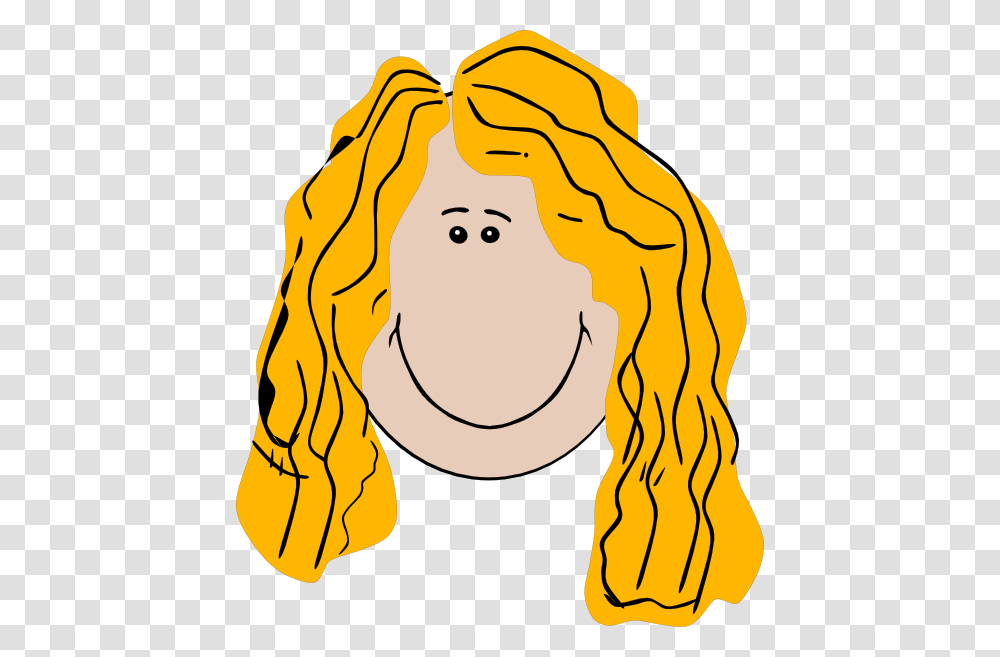 Hair Clipart, Face, Drawing, Female, Girl Transparent Png