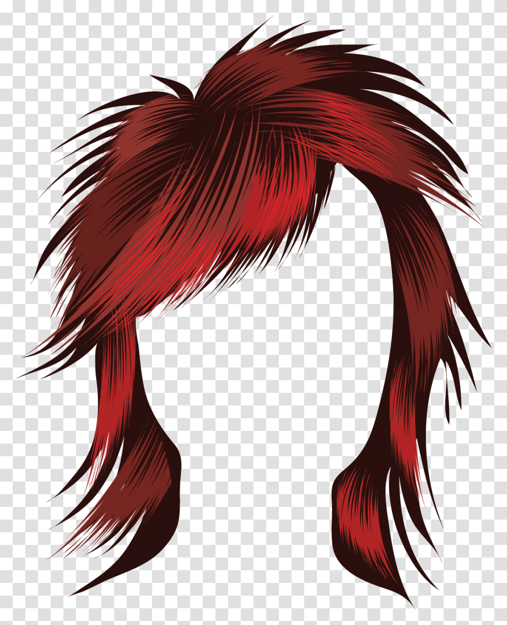 Hair Clipart Rock Star Hair Hair Rock Star Hair Rockstar Hair Clipart, Bird, Animal Transparent Png