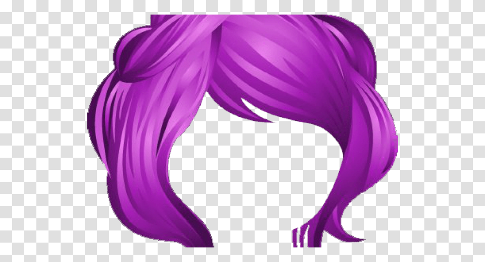 Hair Clipart Wig, Purple, Flower, Plant Transparent Png