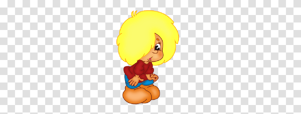 Hair Clipart Yellow Hair, Toy, Kneeling, Baby Transparent Png