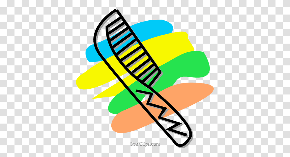 Hair Comb Royalty Free Vector Clip Art Illustration, Spiral, Coil, Chair Transparent Png