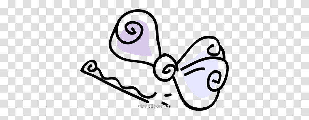 Hair Curler And Bobby Pin Royalty Free Vector Clip Art, Drawing, Doodle Transparent Png