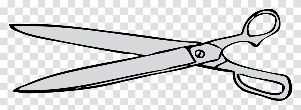 Hair Cutting Shears Cartoon Scissors Drawing, Weapon, Weaponry, Blade, Sword Transparent Png