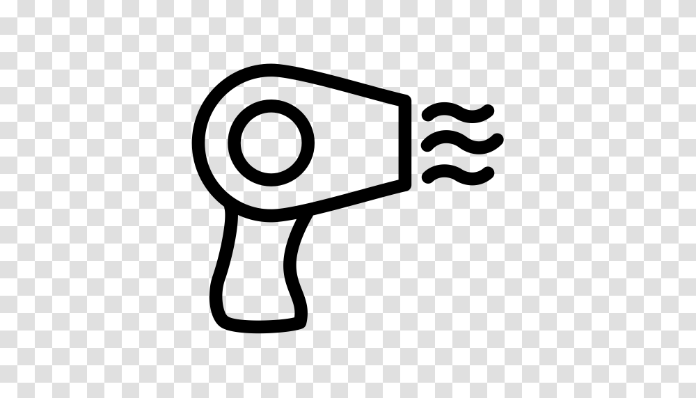 Hair Drier Hair Dryer Hair Salon Icon With And Vector Format, Gray, World Of Warcraft Transparent Png