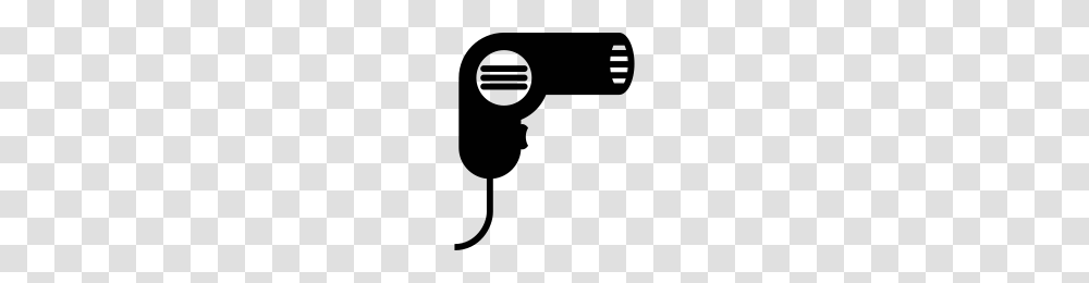 Hair Dryer Icons Noun Project, Gray, World Of Warcraft, Face Transparent Png