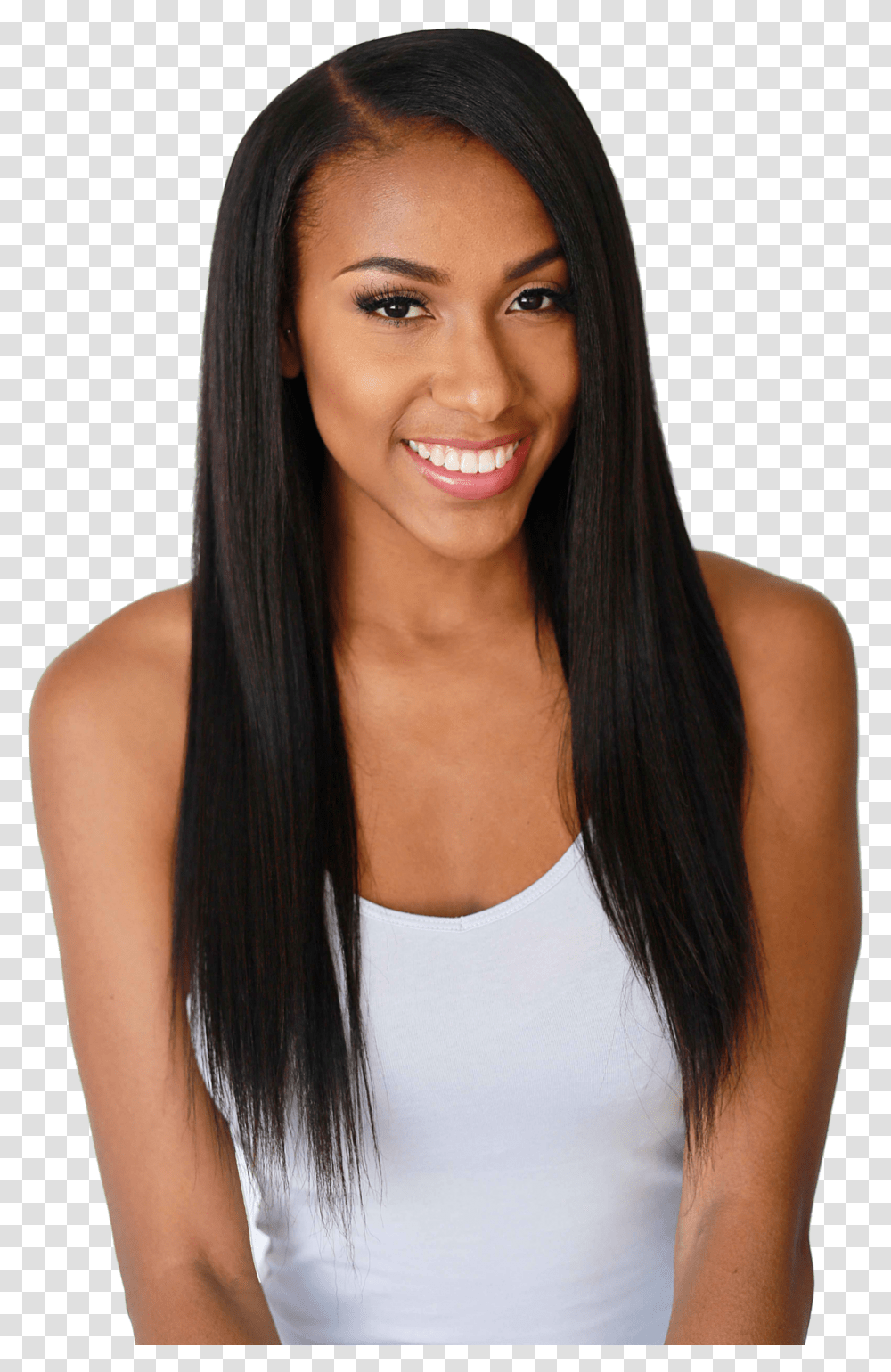 Hair Extensions For Black Women Download Hair Extension For Black People, Person, Human, Apparel Transparent Png