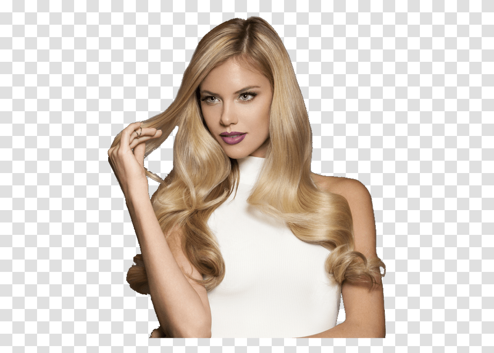 Hair Extensions Hair Coloring, Person, Human, Blonde, Woman Transparent Png