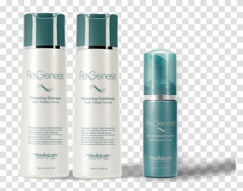 Hair Foam Picture Regenesis Shampoo And Conditioner, Bottle, Cosmetics Transparent Png