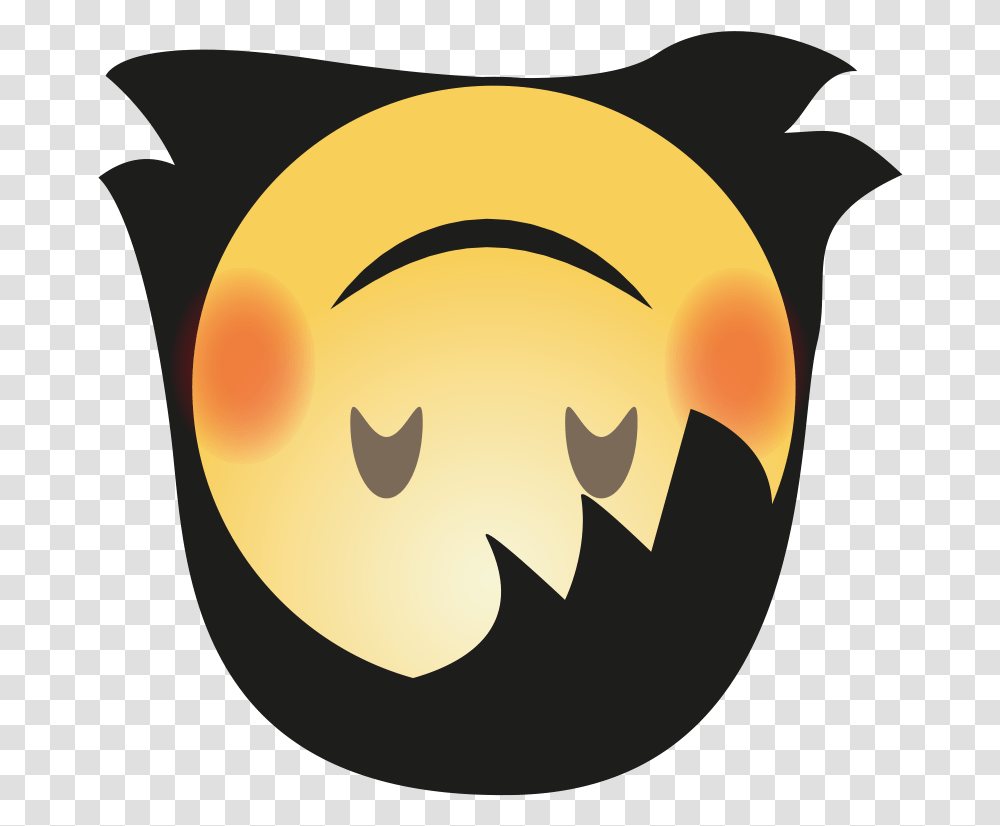 Hair Girl Emoji Free Crescent, Halloween, Pac Man, Batman Logo Transparent Png